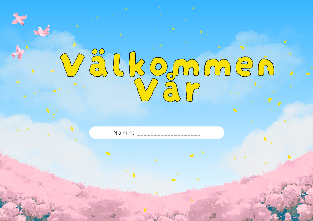 Välkommen vår - Häfte