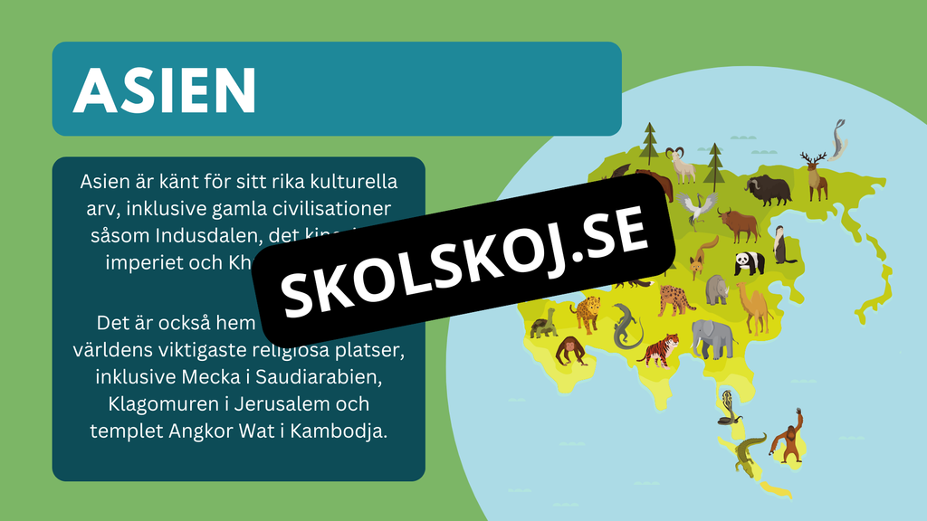 Våra kontinenter