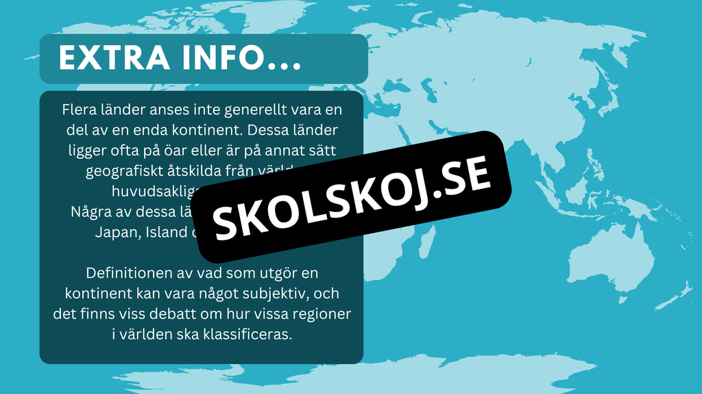 Våra kontinenter
