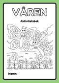 Våren - Aktivitetsbok