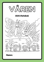 Våren - Aktivitetsbok