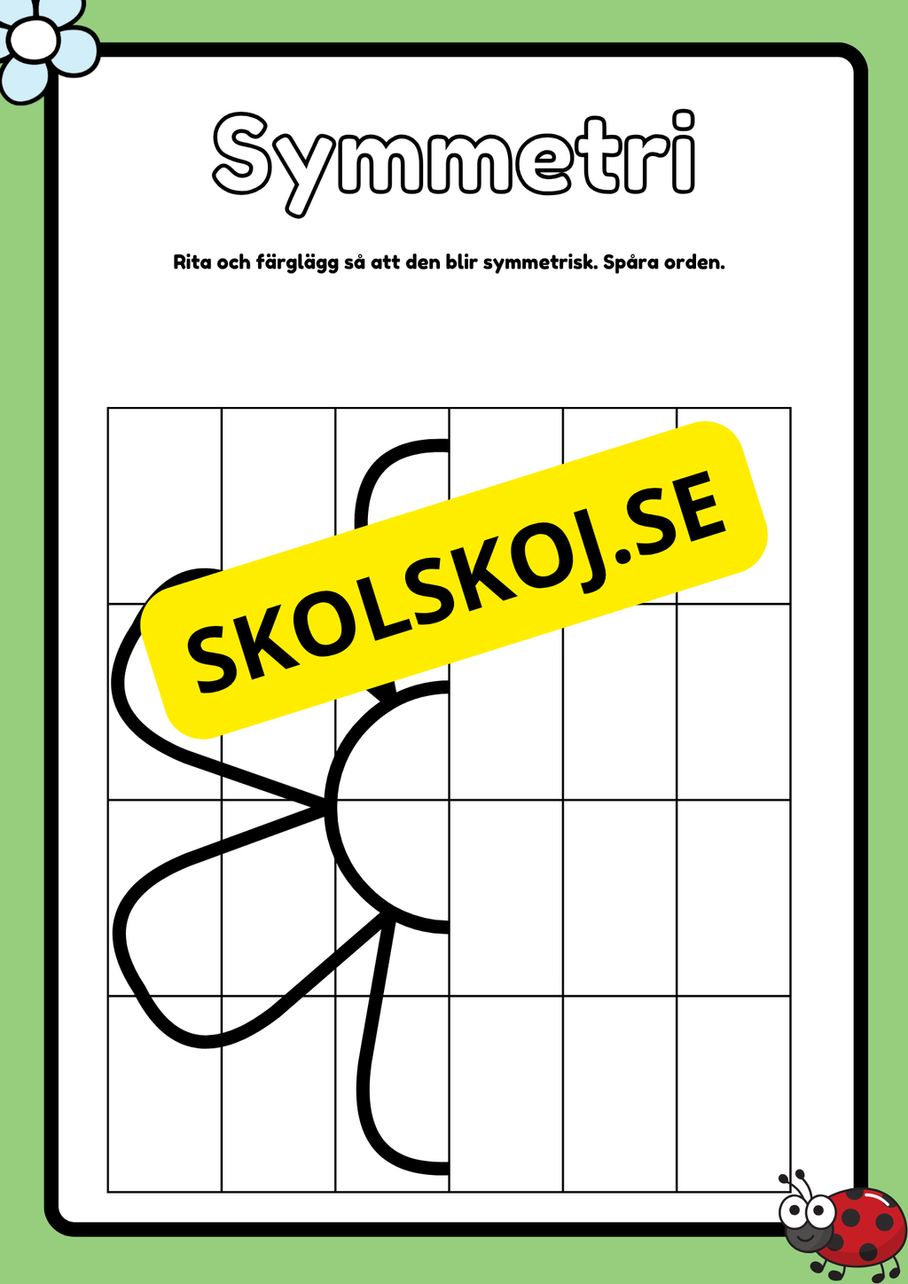 Våren - Aktivitetsbok