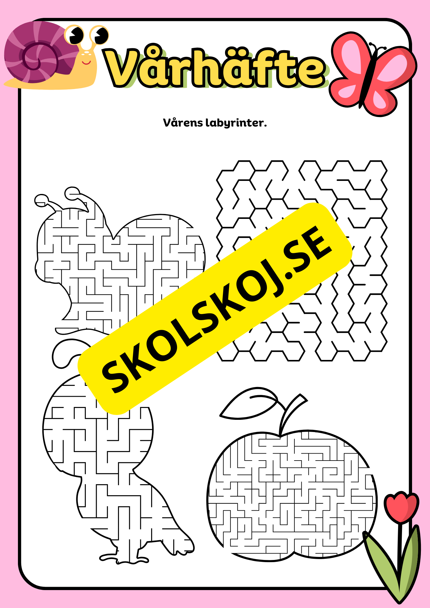 Vårhäfte - Blandade uppgifter