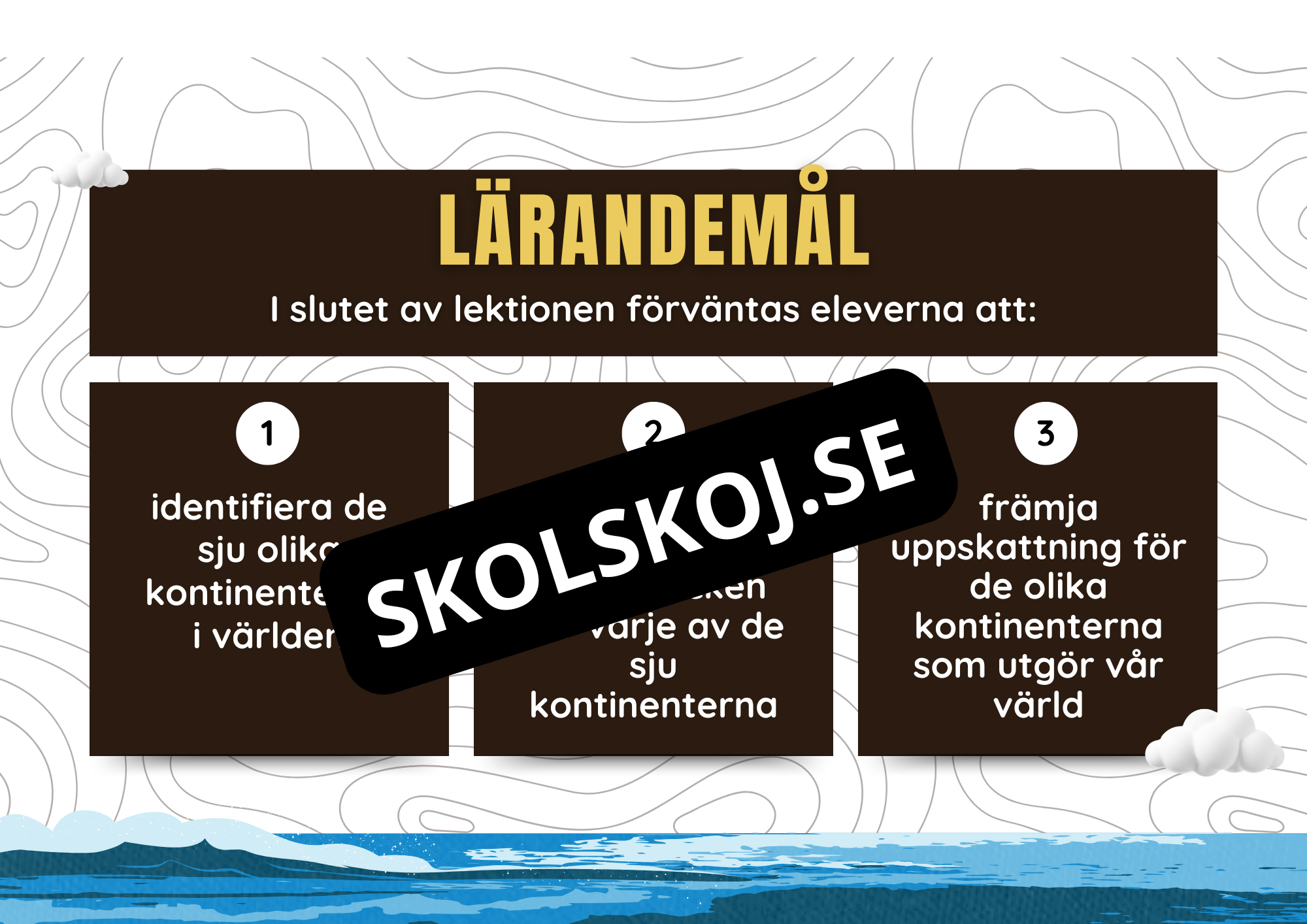 Världens kontinenter - årskurs 4 - 6