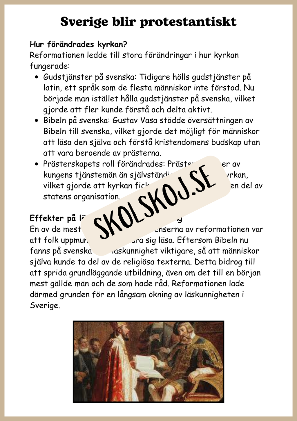 Vasatiden - Arbetshäfte - Årskurs 4 - 6