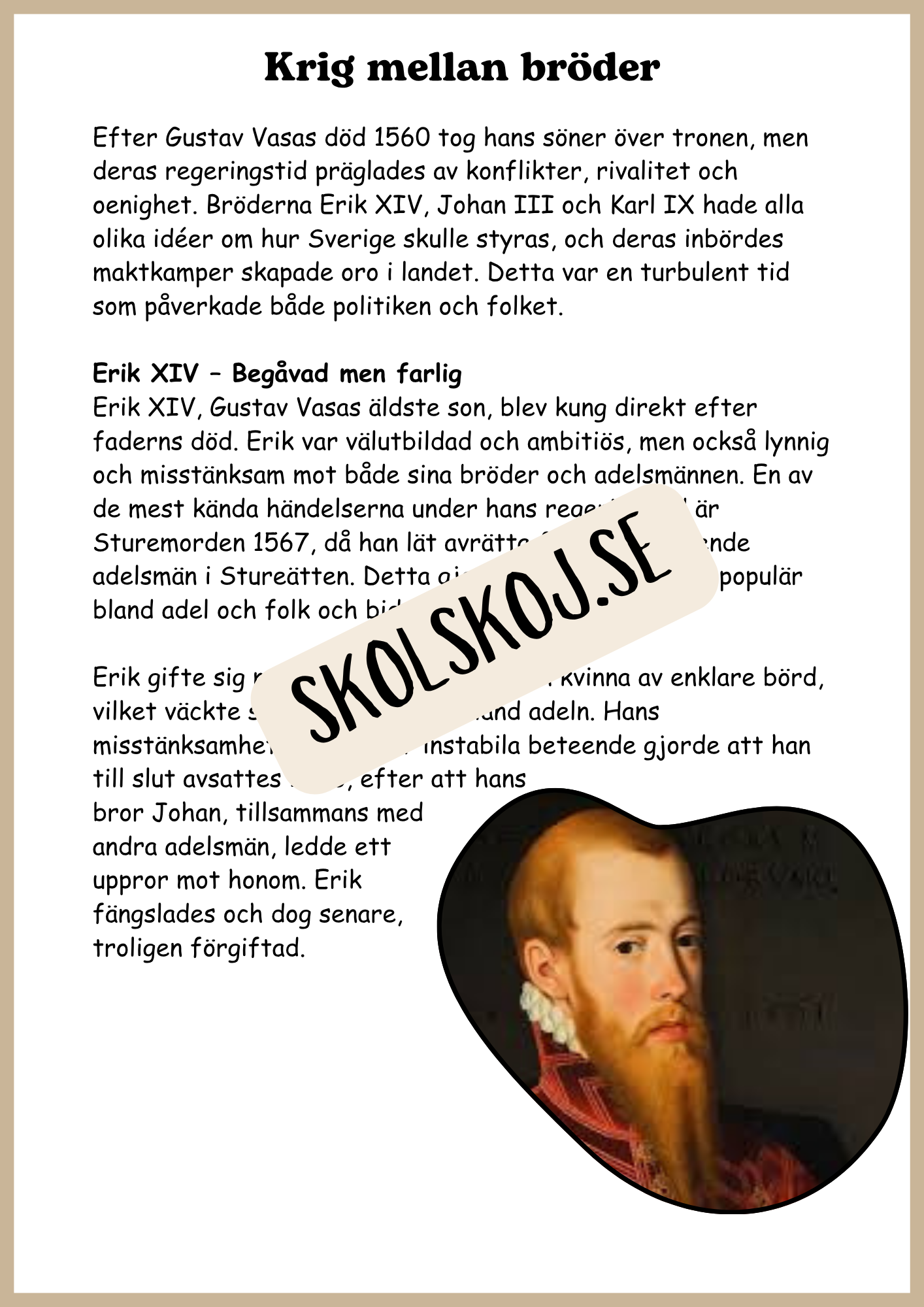 Vasatiden - Arbetshäfte - Årskurs 4 - 6
