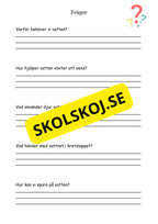 Vatten och växthuseffekten - Årskurs 4 - 6