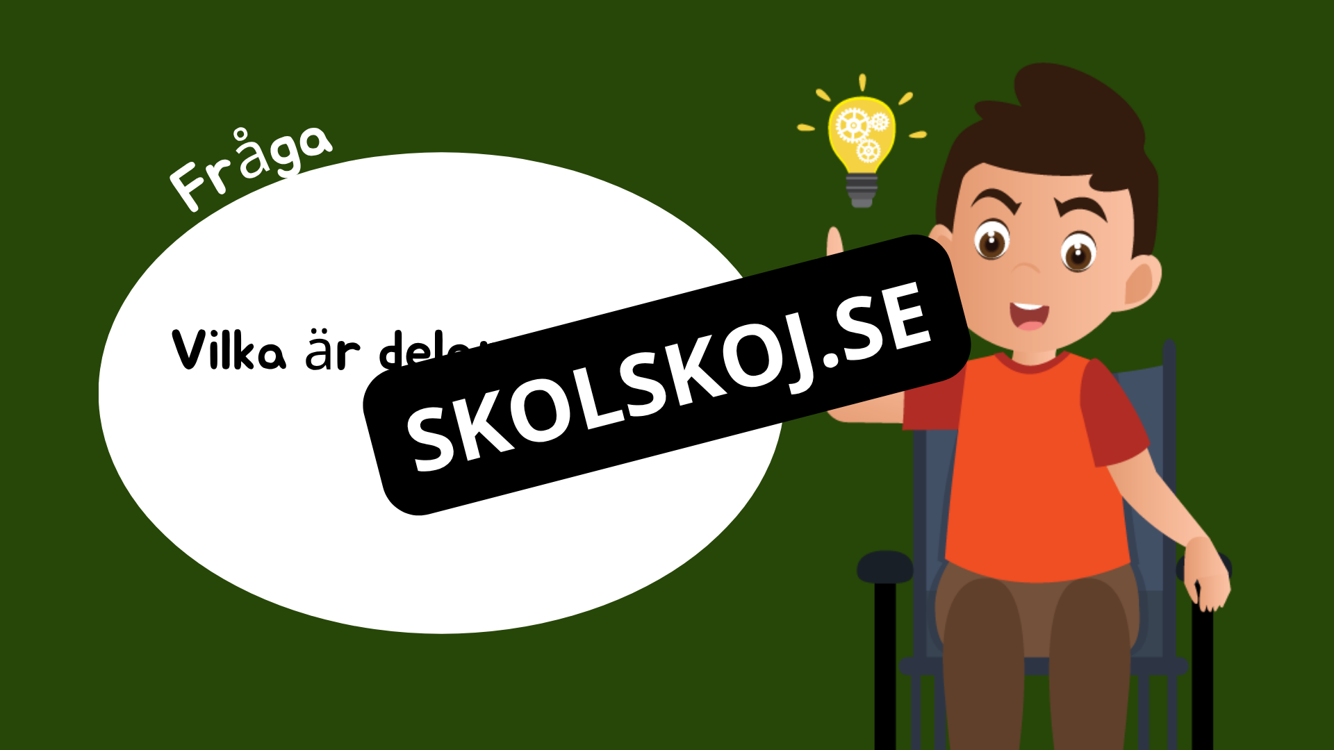 Växtens delar - Läsförståelse + frågor