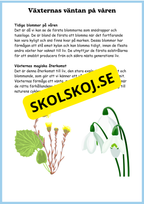 Växterna på vintern - Årskurs 4 - 6