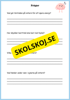 Växterna på vintern - Årskurs 4 - 6