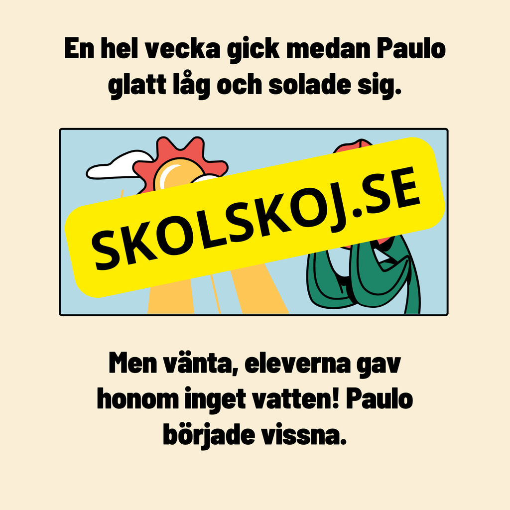Växternas behov – En enklare förklaring av fotosyntes