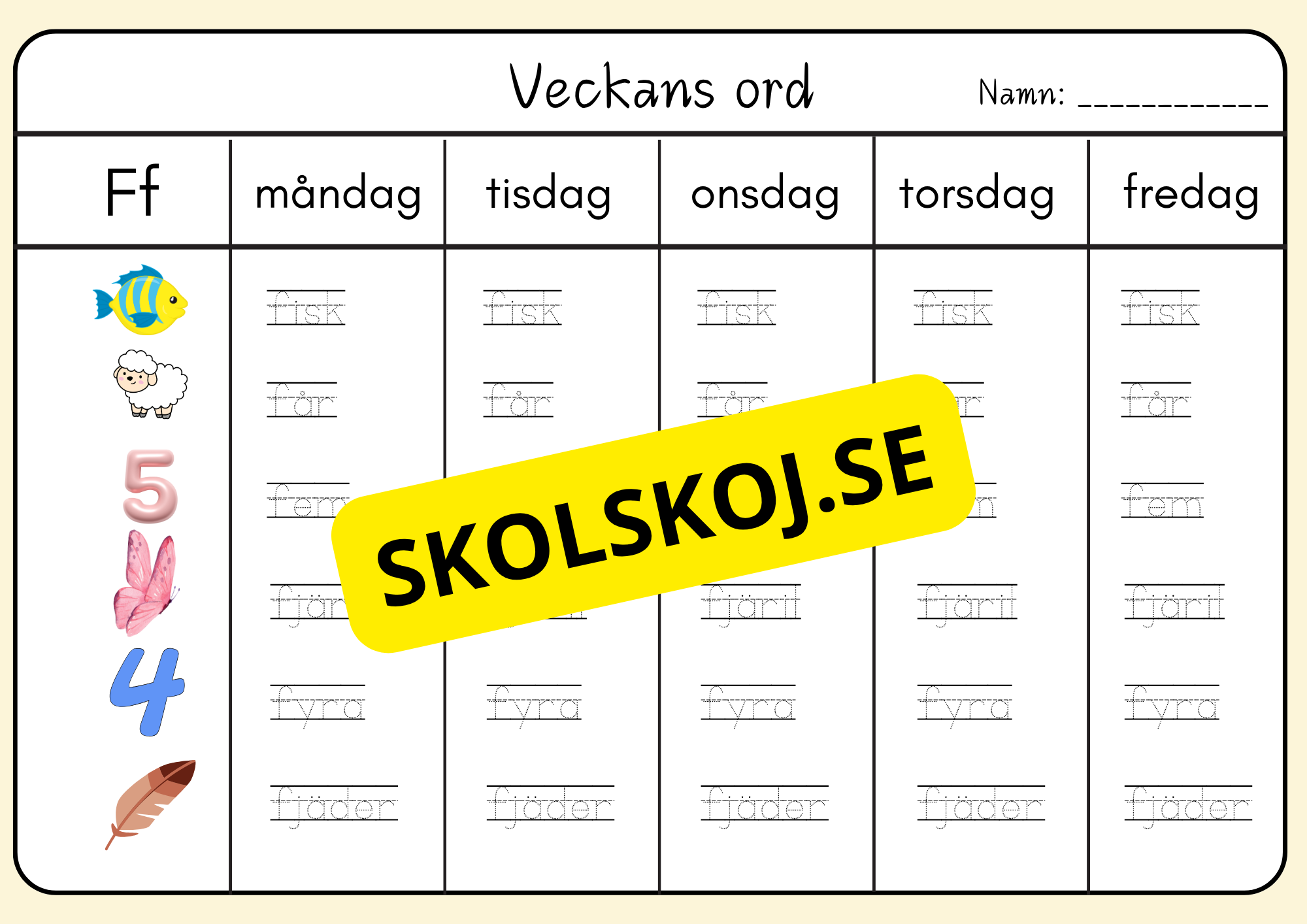 Veckans ord