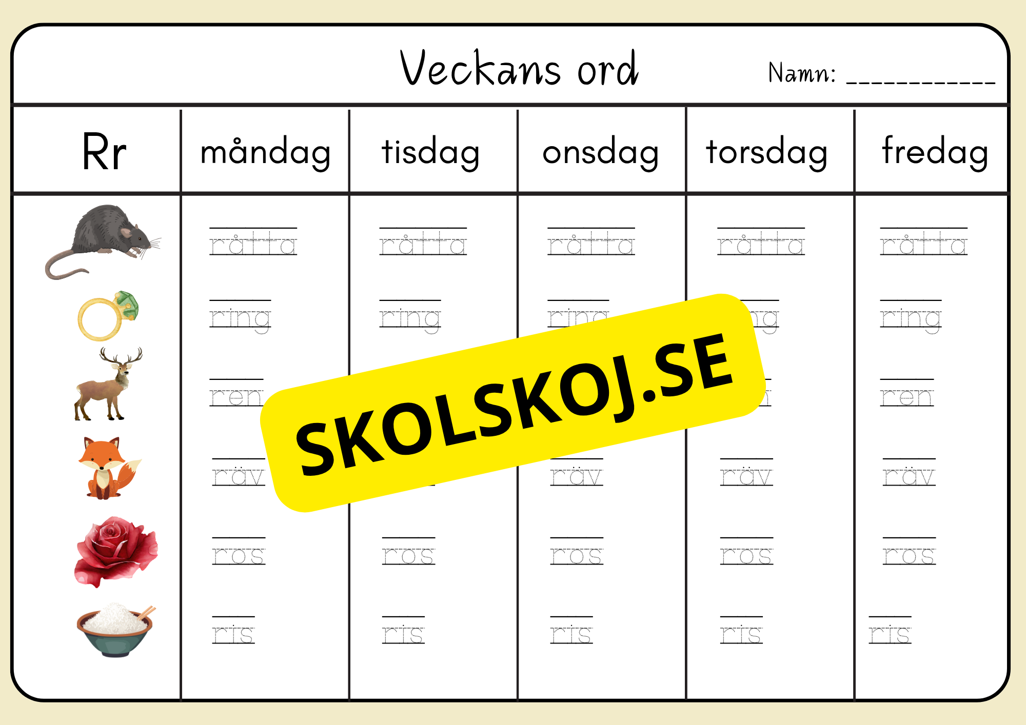 Veckans ord
