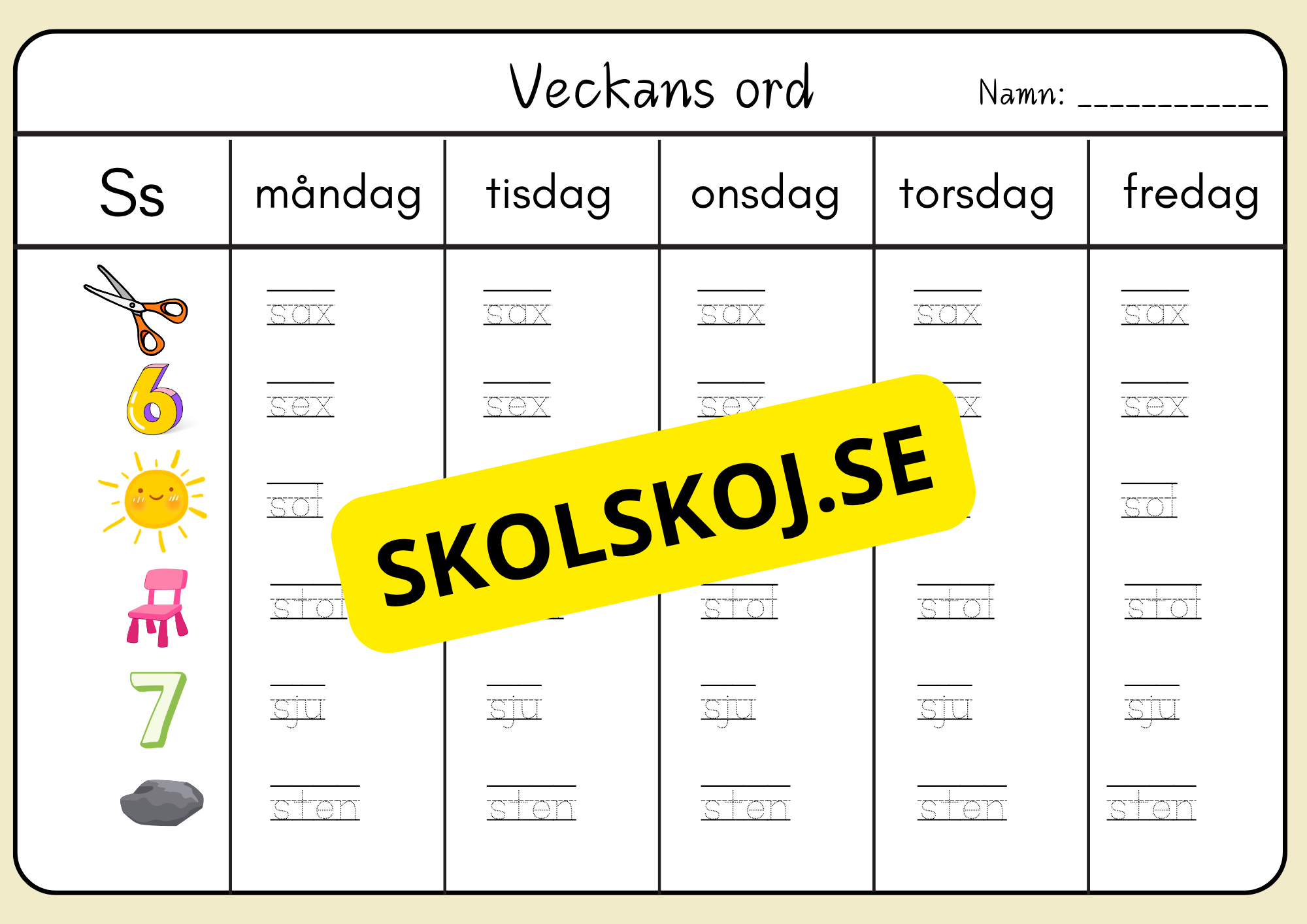 Veckans ord