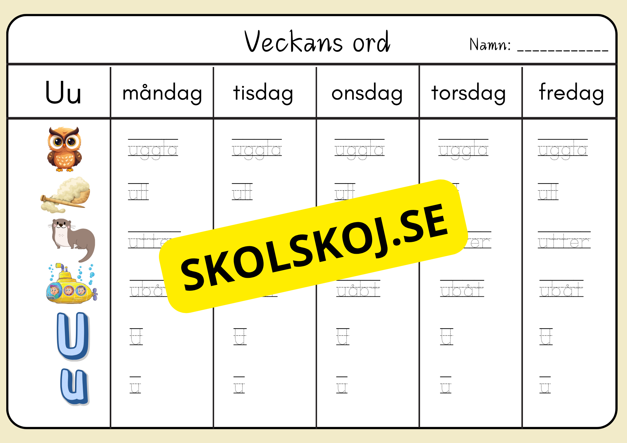 Veckans ord