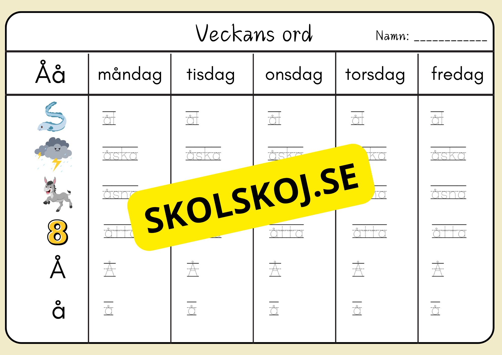 Veckans ord