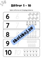 Vi älskar matte - Förskoleklass - Årskurs 1