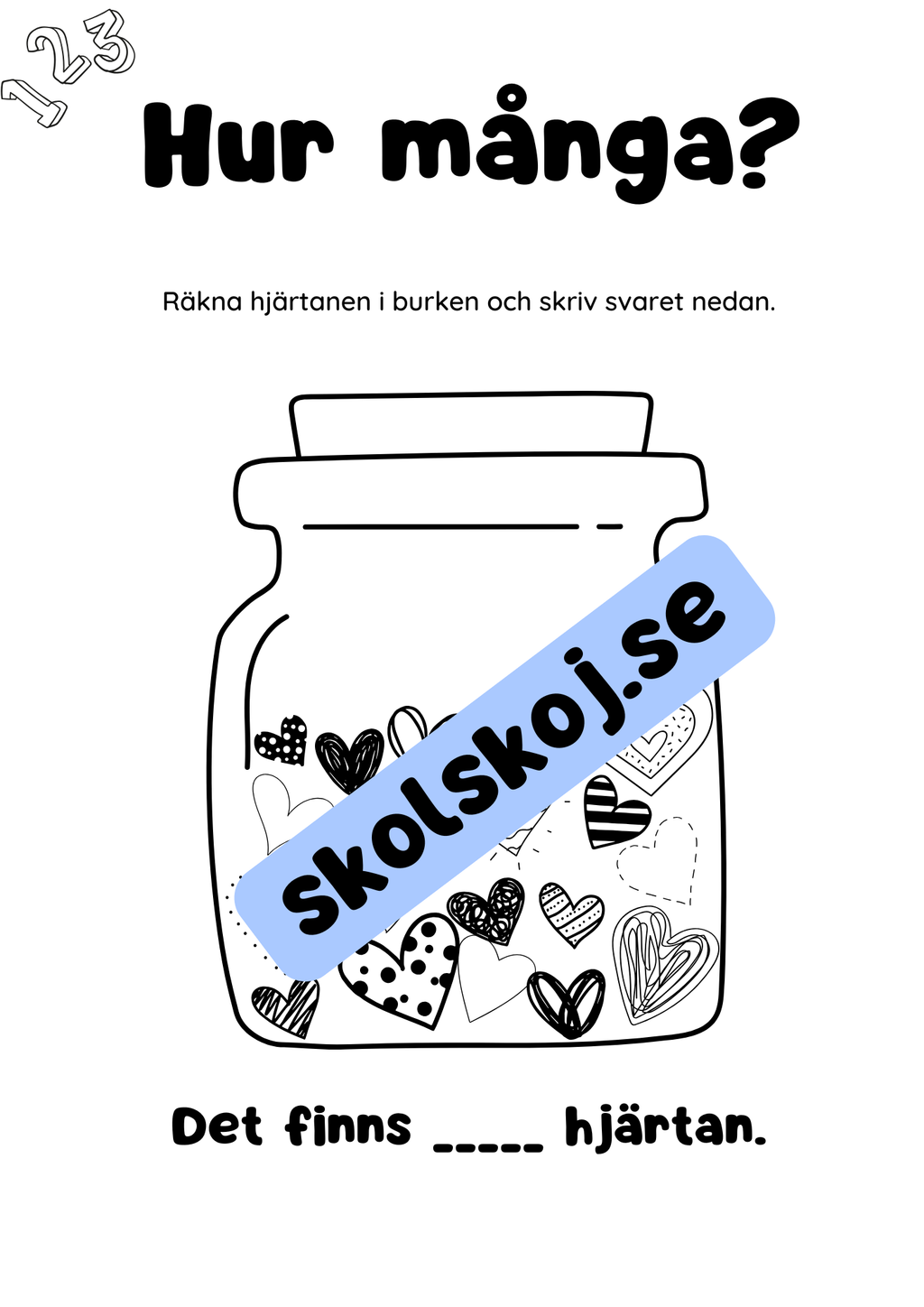 Vi älskar matte - Förskoleklass - Årskurs 1