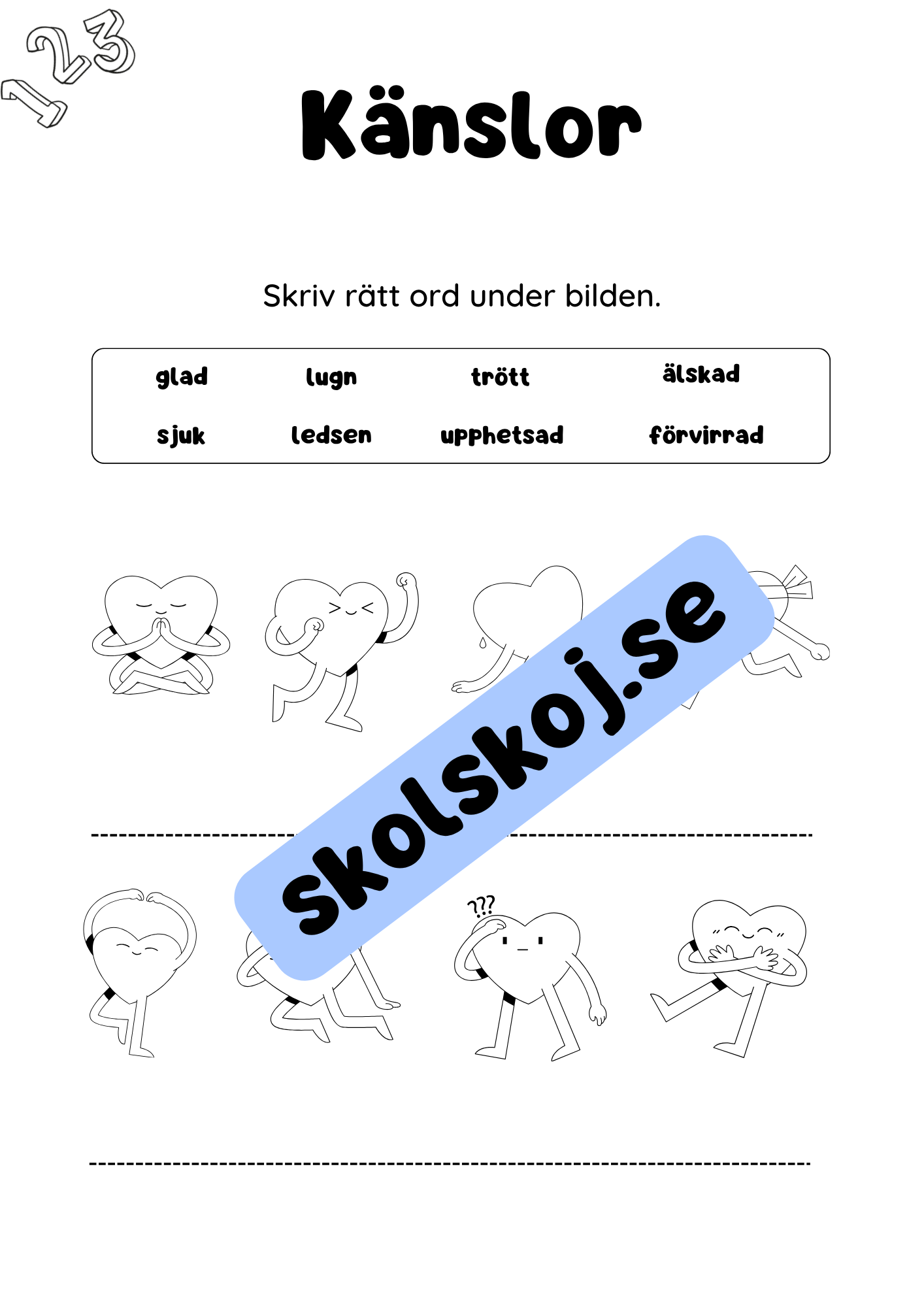 Vi älskar matte - Förskoleklass - Årskurs 1