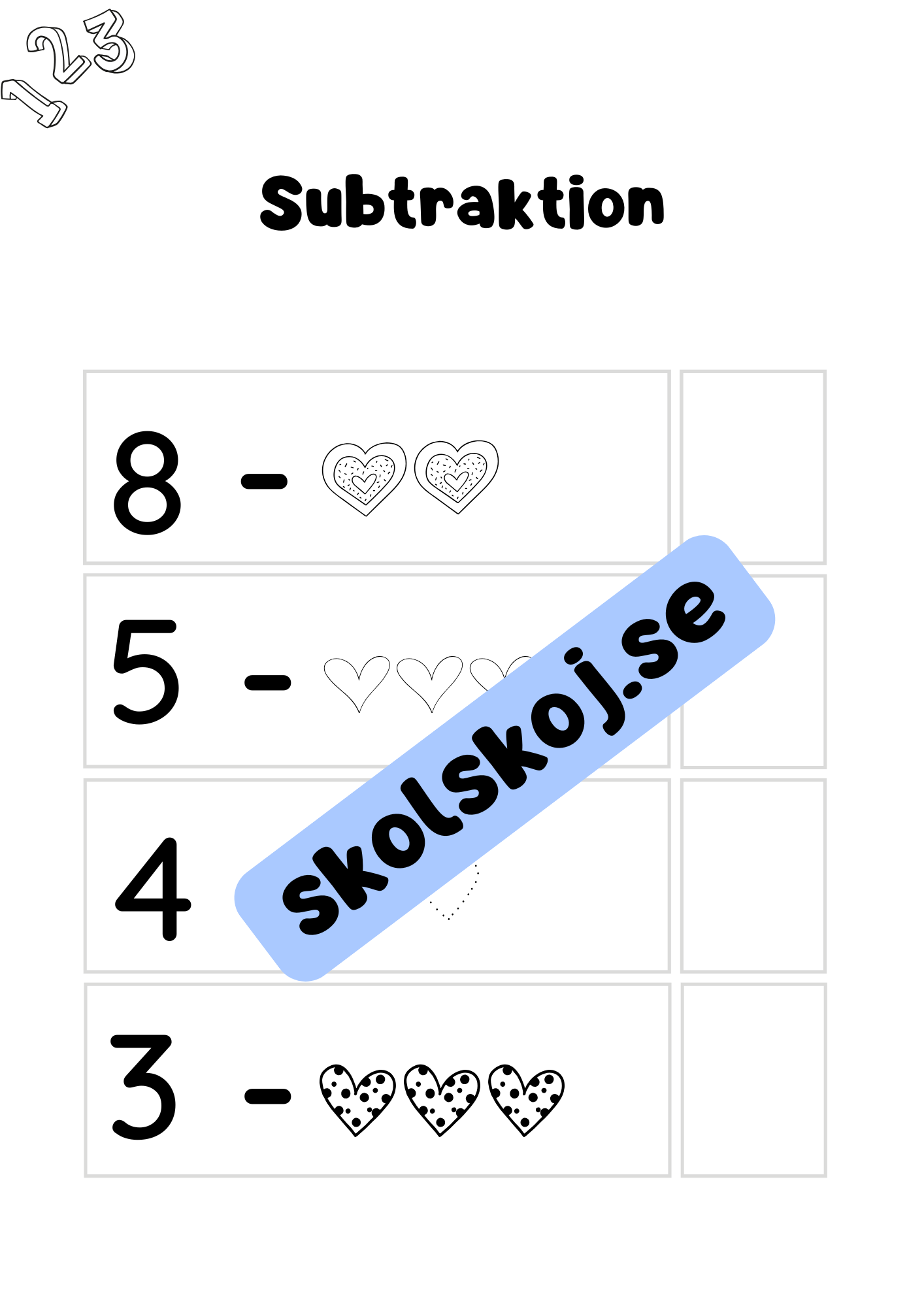 Vi älskar matte - Förskoleklass - Årskurs 1