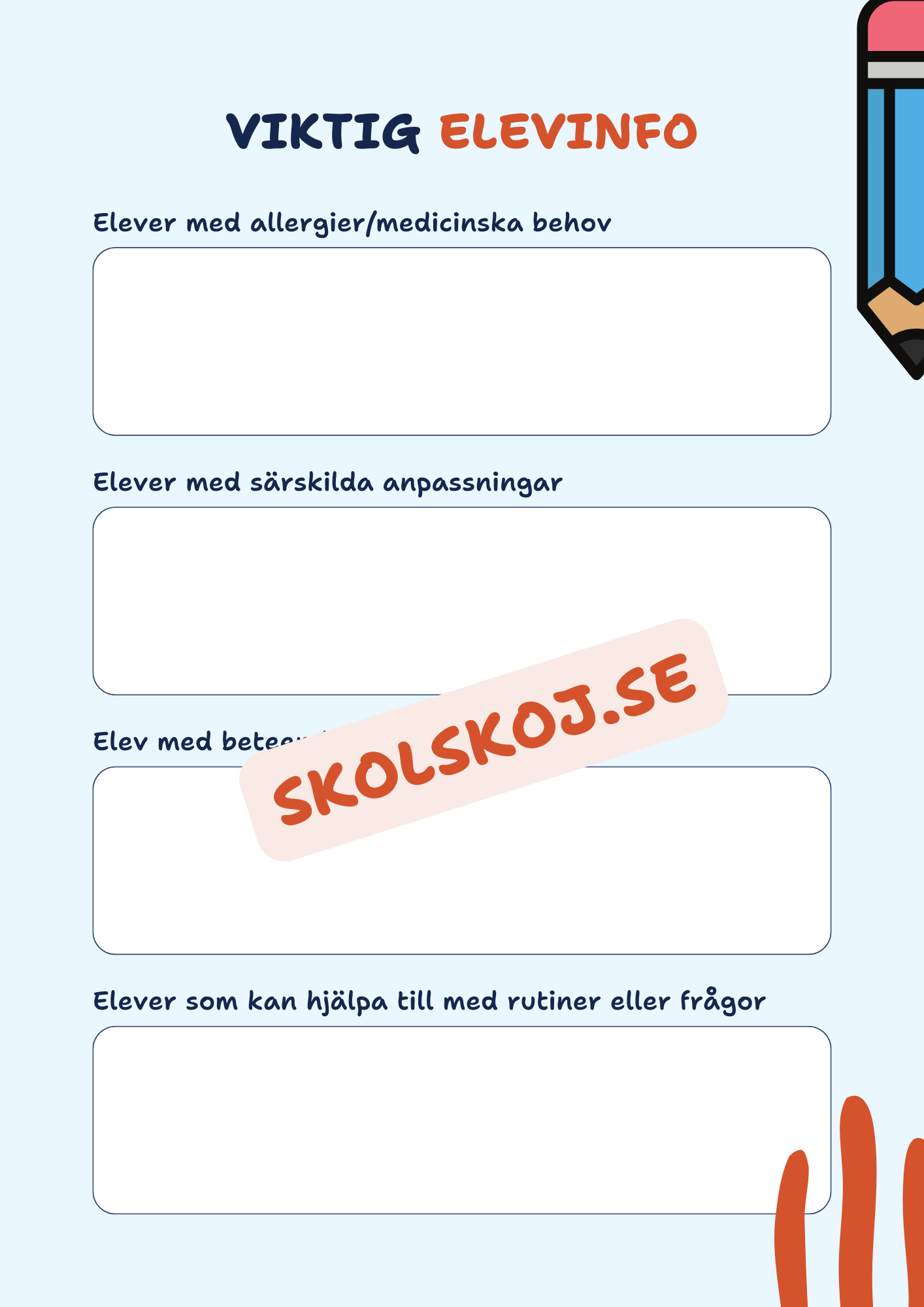 Vikarieplanerare/Vikariepärm