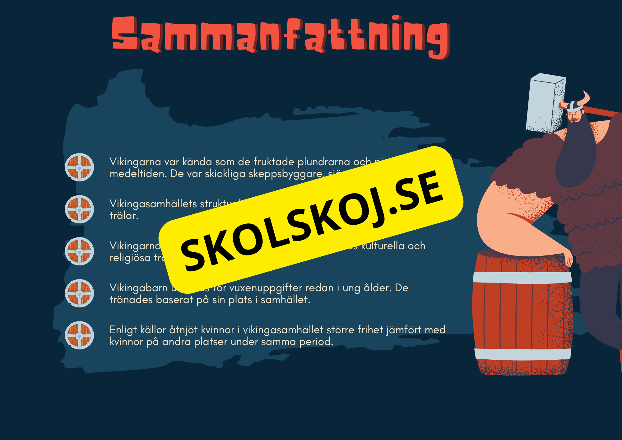 Vikingarna - Kort fakta