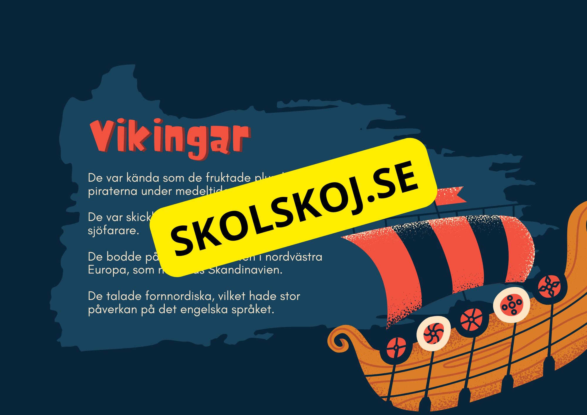 Vikingarna - Kort fakta