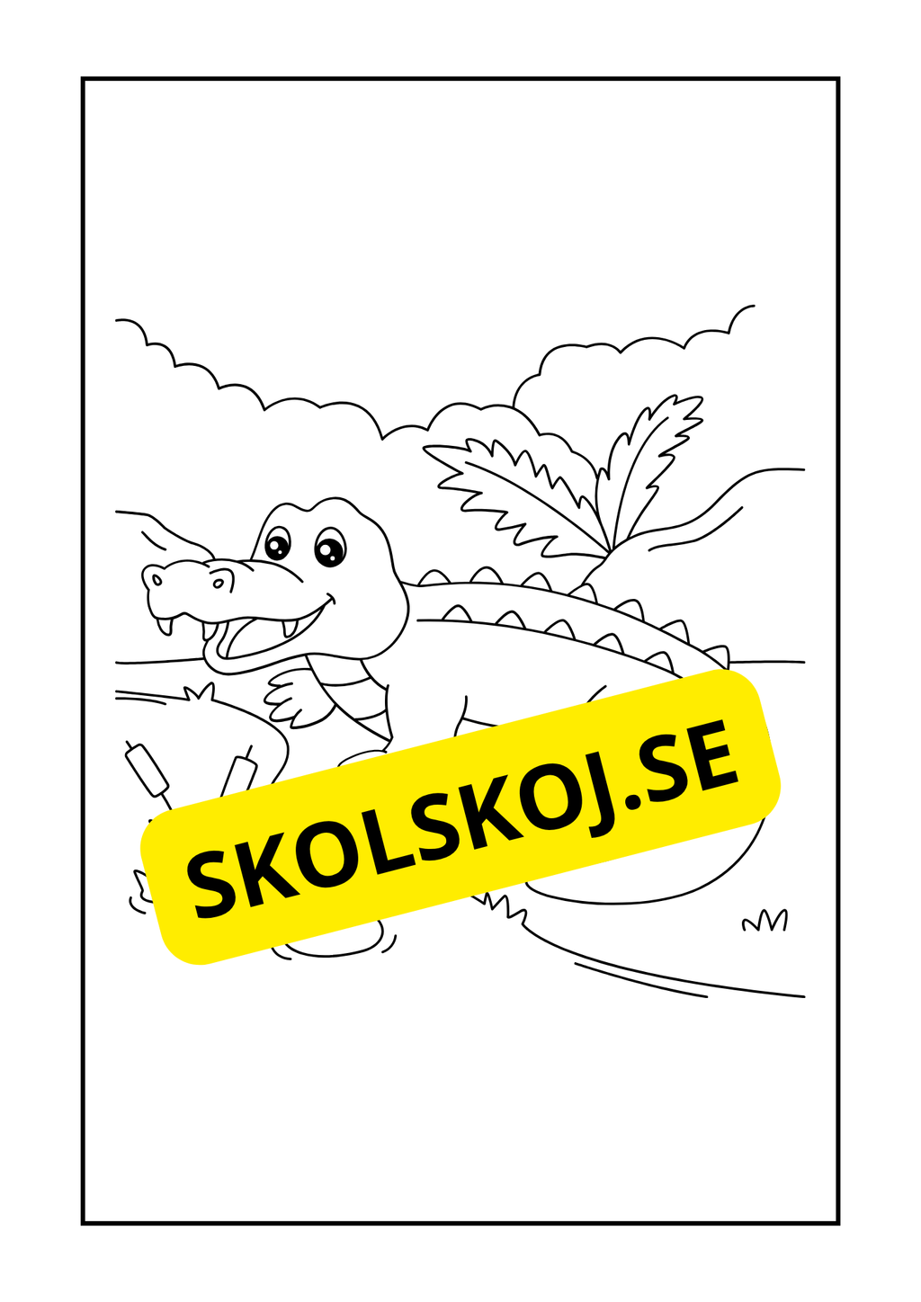 Vilda djur målarbok