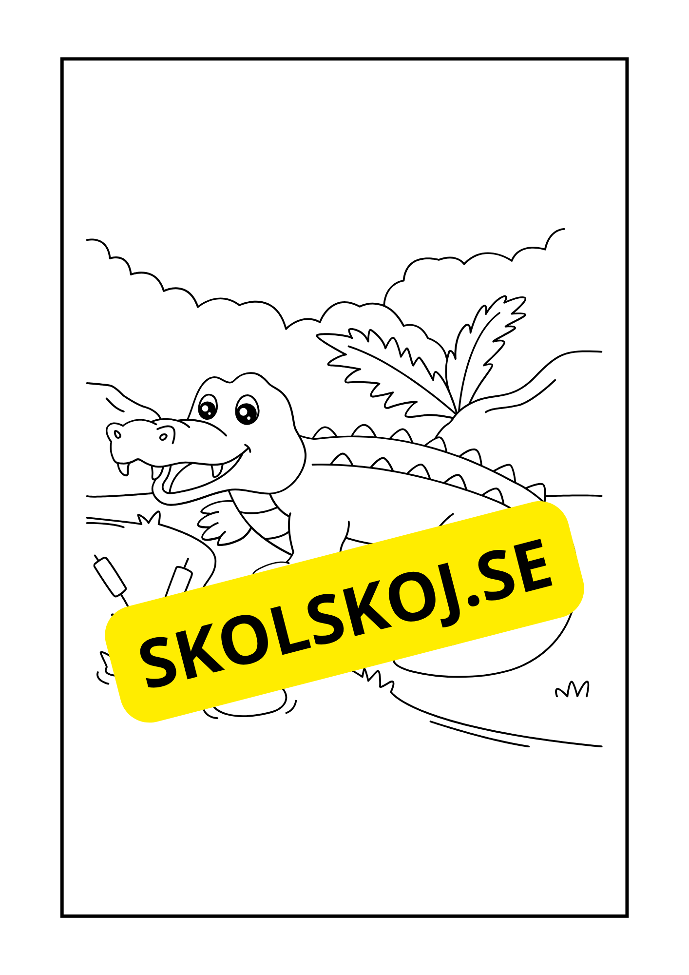 Vilda djur målarbok