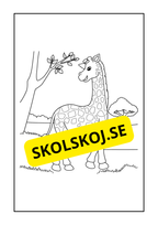 Vilda djur målarbok