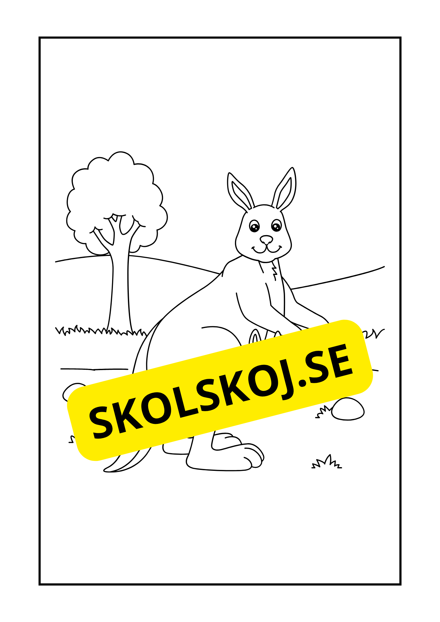 Vilda djur målarbok