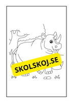 Vilda djur målarbok