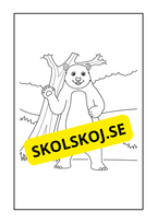 Vilda djur målarbok