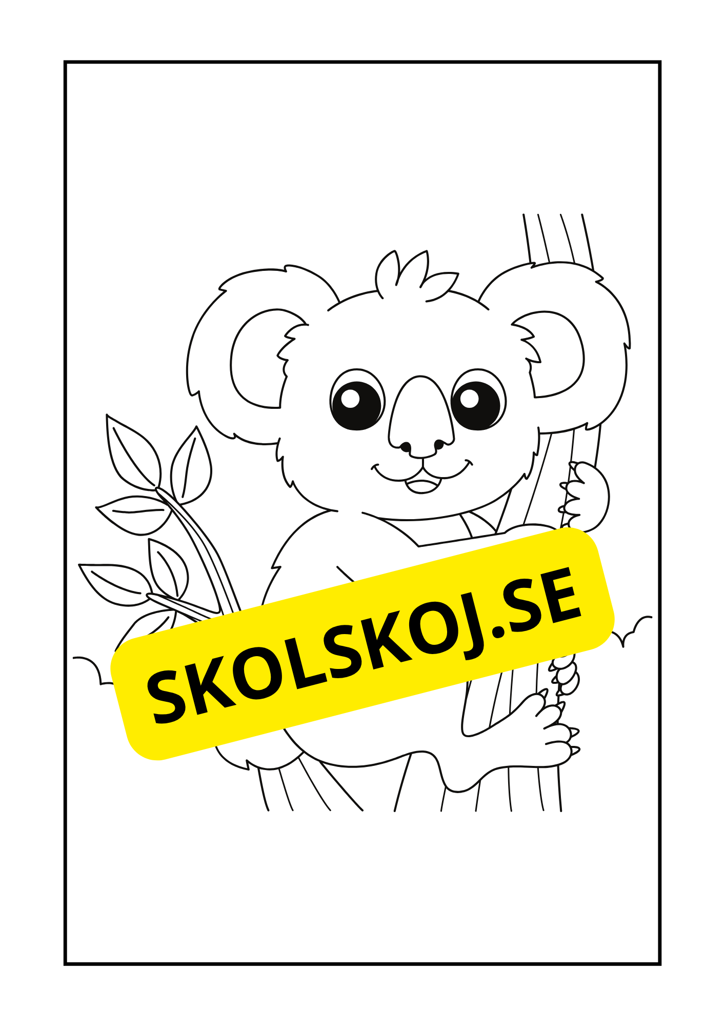Vilda djur målarbok