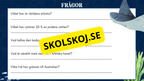 Vilka är de fem världshaven? Läsförståelse + frågor