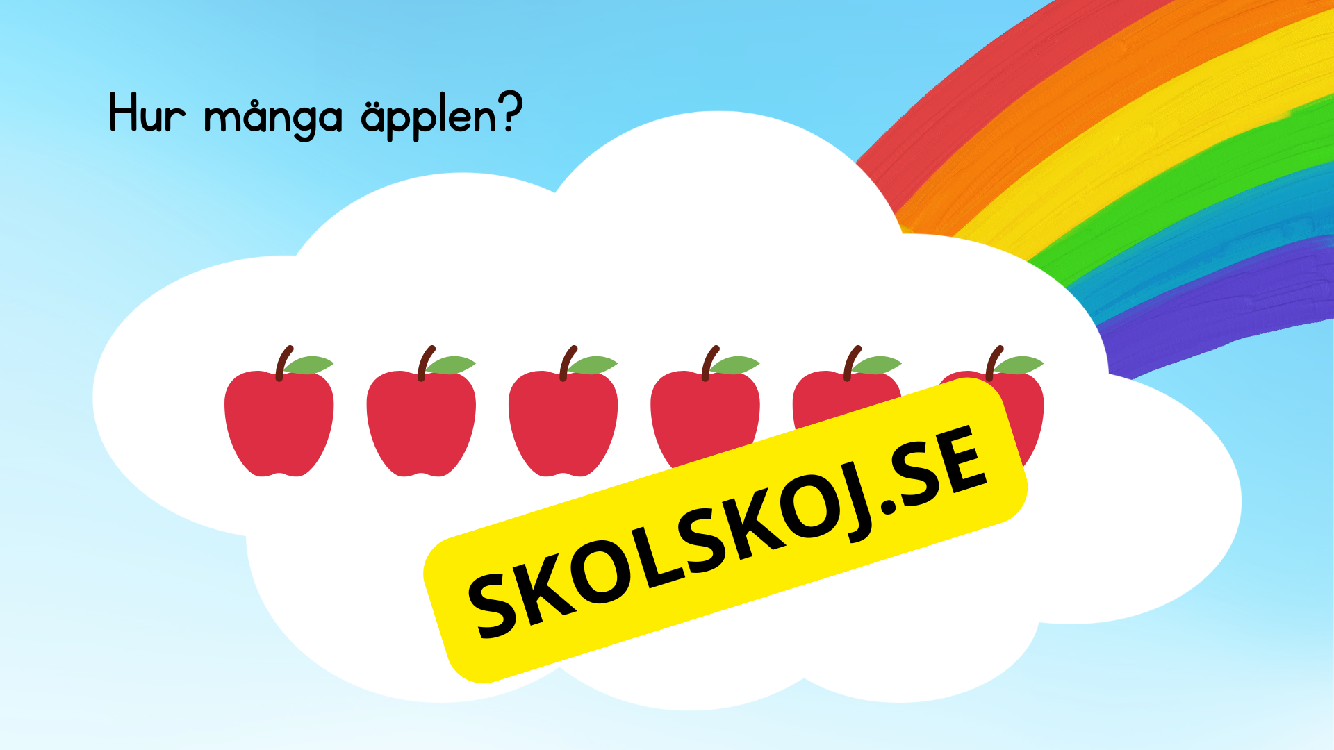Vi räknar 1 - 10