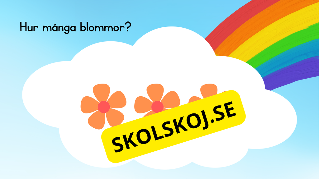 Vi räknar 1 - 10