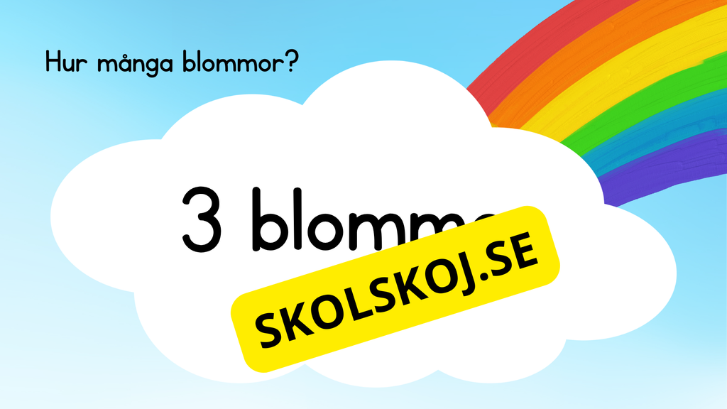 Vi räknar 1 - 10
