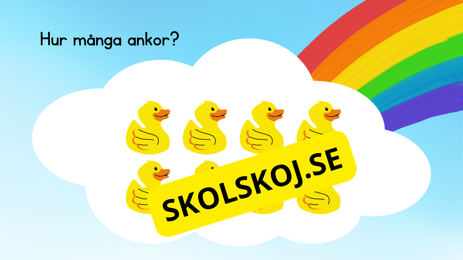 Vi räknar 1 - 10