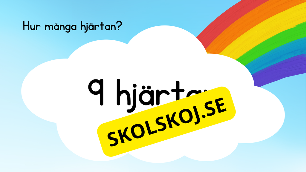 Vi räknar 1 - 10