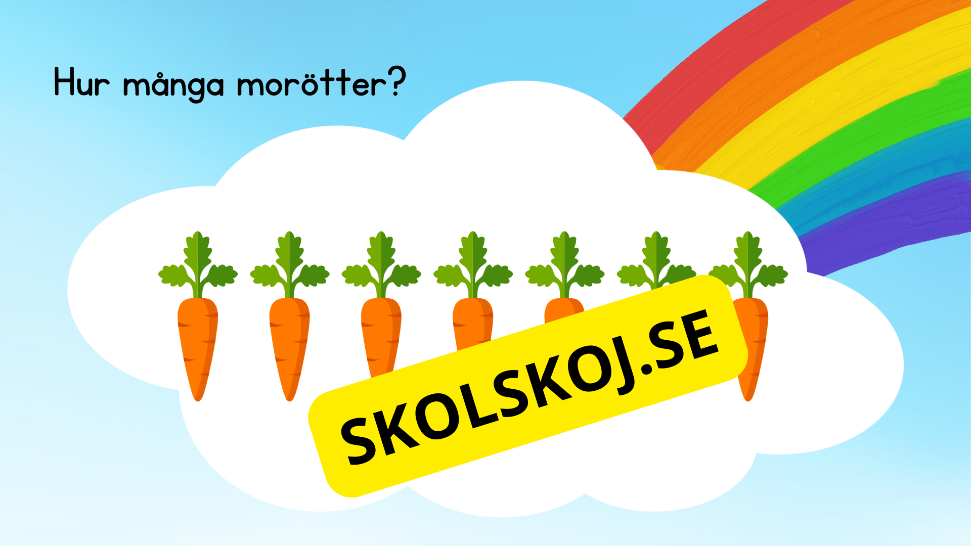 Vi räknar 1 - 10