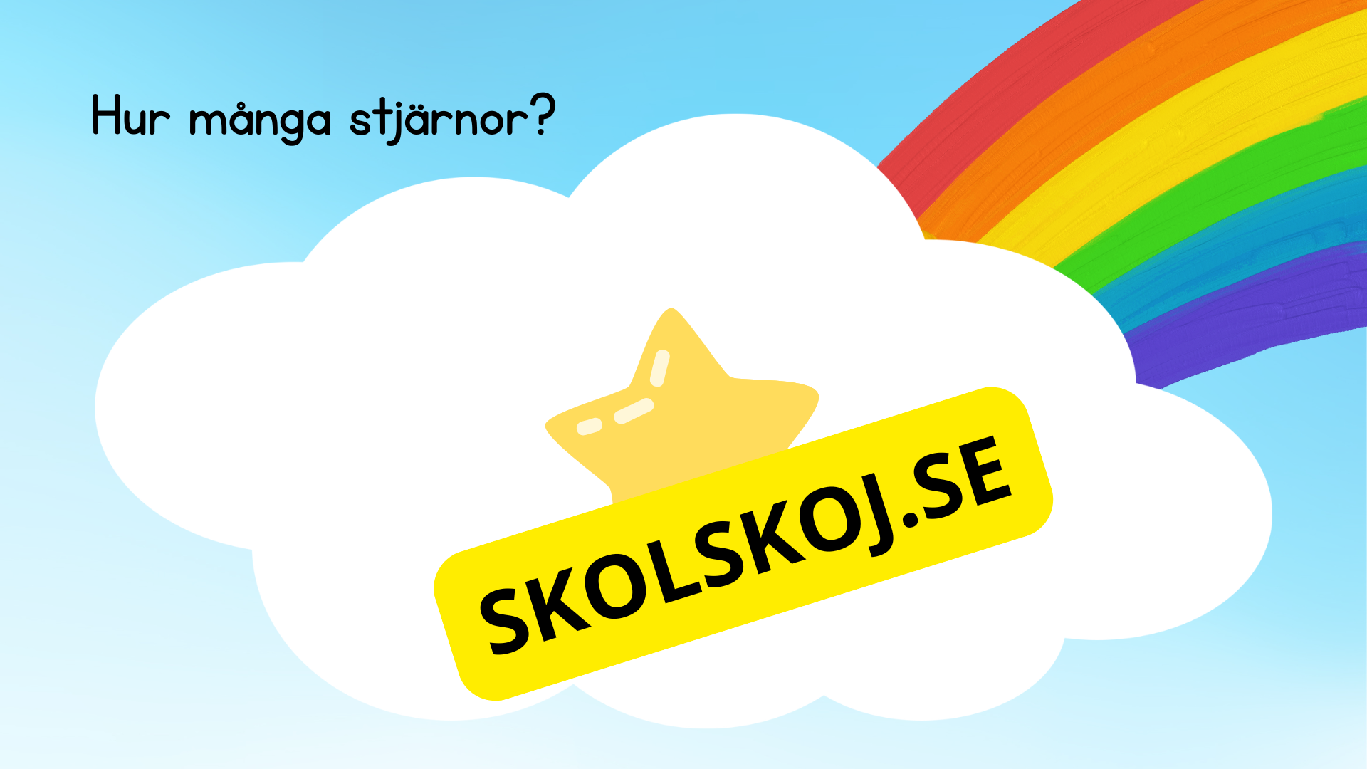 Vi räknar 1 - 10