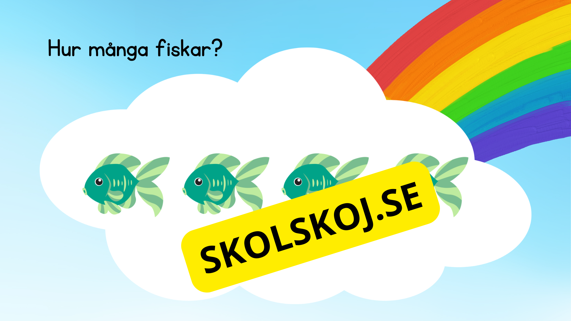 Vi räknar 1 - 10