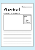 Vi skriver!