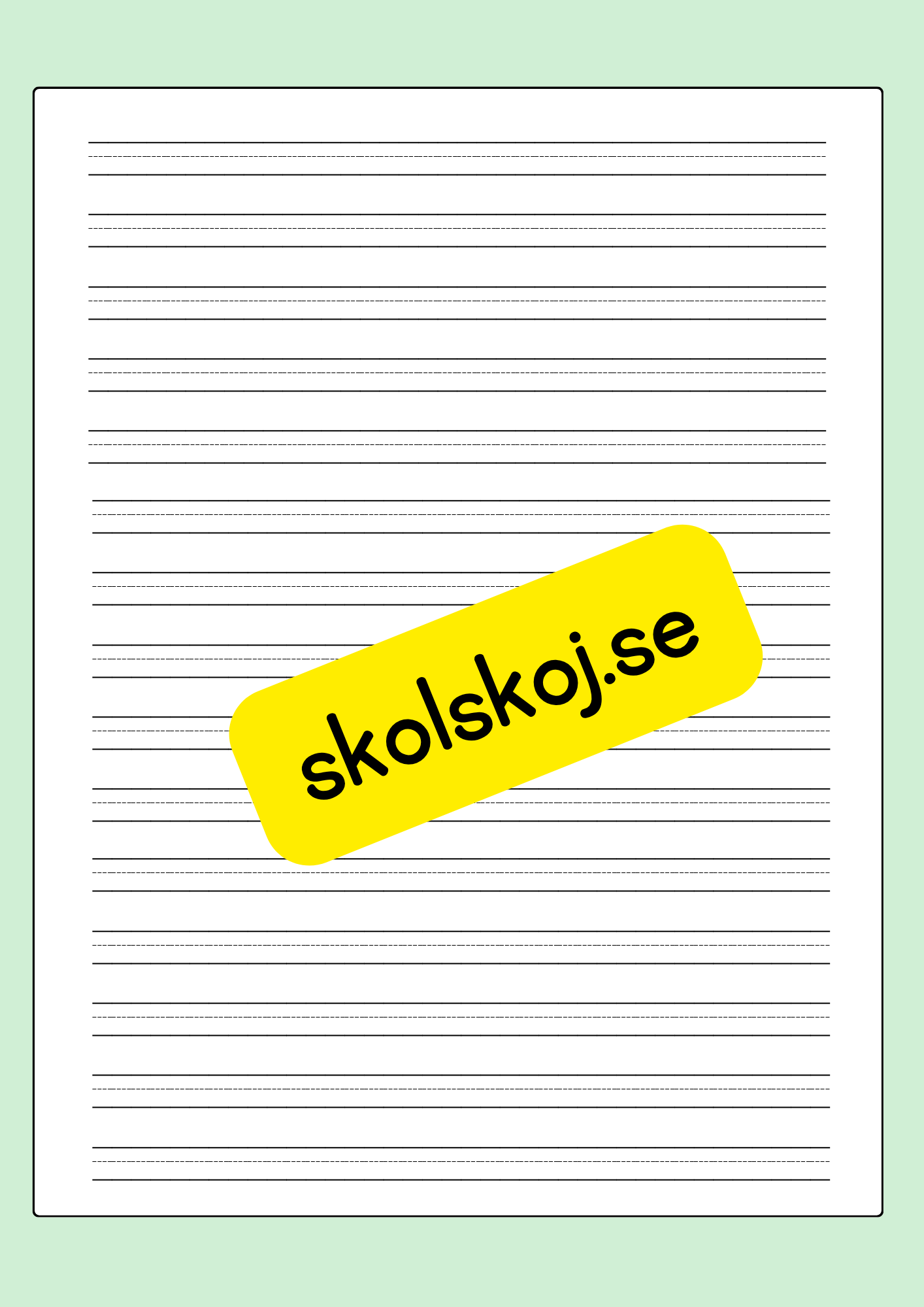 Vi skriver!