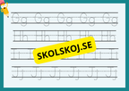 Vi skriver alfabetet, siffror och tal
