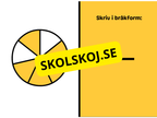 Vi tränar på bråk