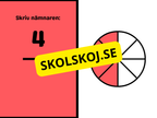 Vi tränar på bråk