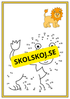 Prick till prick tema djur