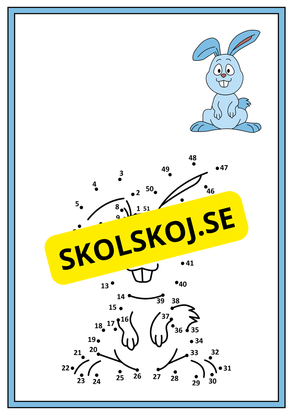 Prick till prick tema djur